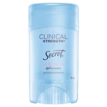 Imagem de Desodorante Antitranspirante Secret Clinical Strength Gel pH Balanced 