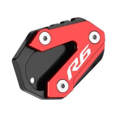 Imagem de Extensor De Apoio Lateral Em Alumínio CNC Para Moto YZF-R6 - Acessório