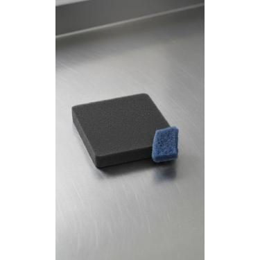 Imagem de Kit 10 Esponjas Fibra Abrasiva Para Churrasqueira 12cm - Congratulatio