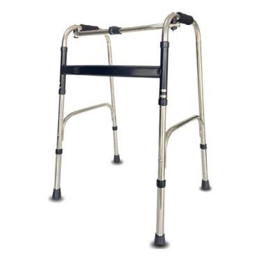 Imagem de Andador Ortopédico Supermedy Ajustável 120kg Aço Dobrável, Ajuste Fixo
