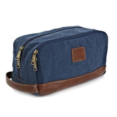 Imagem de Bolsa de higiene Seemeroad Canvas for Travelling Blue