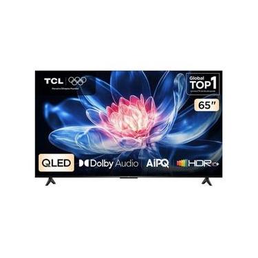 Imagem de Smart TV TCL T6C 65 Polegadas 4K Ultra HD QLED Preto Google TV Dolby Atmos Bivolt
