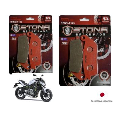 Imagem de Pastilha freio dianteira Stona Sint Kawasaki Z650 ABS 2017+