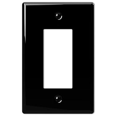 Imagem de Amerelle 3000RBK Metro Wallplate, 1 balancim, cerâmica, preto, 1 pacote