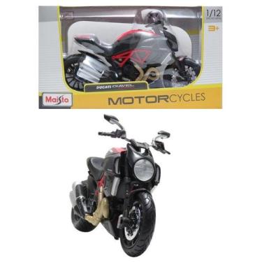 Imagem de Moto Ducati Diavel - Motorcycles - 1/12 - Maisto