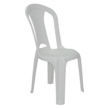Imagem de Cadeira Plastica Monobloco Torres Economy Branca - Tramontina