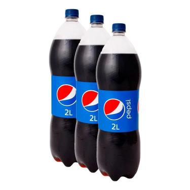 Imagem de Kit 3 Refrigerante Pepsi Pet 2 Litros