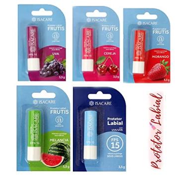 Imagem de Isacare Protetor Labial Frutis Morango Fps15 3 5G