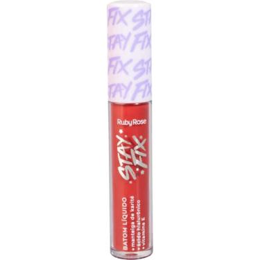 Imagem de Batom Líquido Stay Fix HB5695 CS60 Electra 5 Ruby Rose