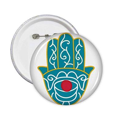 Imagem de Emblema de mão com estampa do Egito e olho vermelho, 5 peças