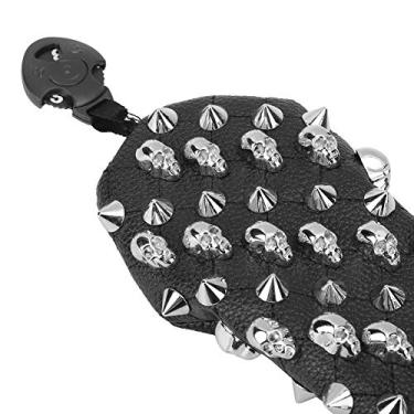 Imagem de Proteção de proteção do taco, capa de taco de golfe, capa de taco de golfe de rebite de caveira, ajuste firme para cabeça de taco(S)