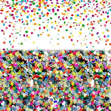 Imagem de 1200g de Confete Papel Festa Junina Decoração Carnaval Folia