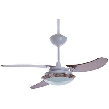 Imagem de Venti-Delta Ventilador de Teto Ventus 3 Pás Padrão Mogno 127 V C3V, 423100, 130 W, Branco