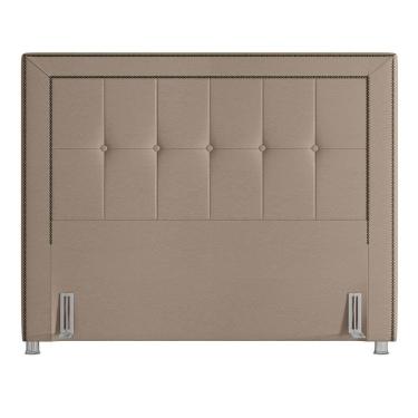 Imagem de Cabeceira Cama Bom Casal King 195Cm Paolla P02 Linho Bege