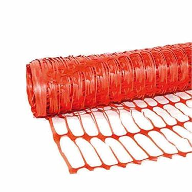 Imagem de Tela Tapume Teleplast Laranja Plastcor Em Polietileno e Proteção UV Código 700.00999