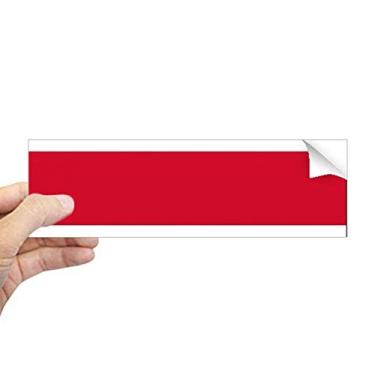 Imagem de DIYthinker Adesivo retangular de para-choque com bandeira nacional da Costa Rica da América do Norte para janela