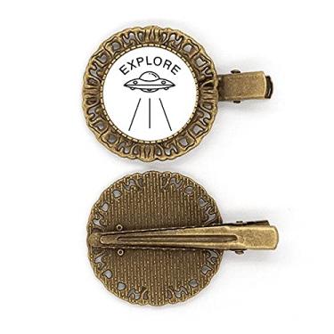 Imagem de Grampo de cabelo nave explorando a vida alienígena grampo de cabelo