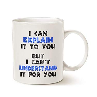 Imagem de Caneca de café MAUAG Engenheiro Engraçado, I Can Explain It to You But I Cant Understand It for You Best Engineering Cup White, 325 ml
