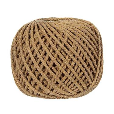 Imagem de Corda de algodão colorida – Corda de 4 mm de diâmetro e 50 m de comprimento que vem em carretéis – Ótimo para artesanato faça você mesmo – Faça macramê feito à mão – Macio ao toque e super versátil (bronze)