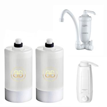 Imagem de Kit 2 Refil Para Filtro Lorenzetti Acqua Bella Vitale Purificador