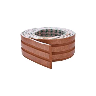 Imagem de Painel Ripado Laminado De Eva Autocolante Rpdol 10cm Linha Urban Bronze 10 Metros