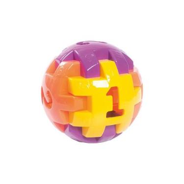 Imagem de Brinquedo Didático Bola Média Números 12 Peças Tutty Toys