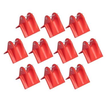 Imagem de predolo 10 peças de protetor de borda para corda de escalada, capa protetora, portátil, caneleira de PE para fixação de equipamentos para montanhismo