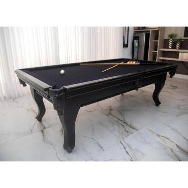 Imagem de Mesa de Sinuca - 2,20x1,20 - Nelson Bilhares, Preto