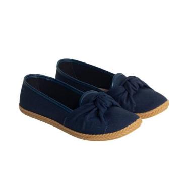 Imagem de Sapatilha Feminino Adulto Alpargatas Moleca 5287.265, Marinho, 37