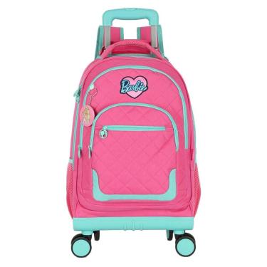 Imagem de Mochila de Rodinha 360 - Barbie - Rosa - Luxcel