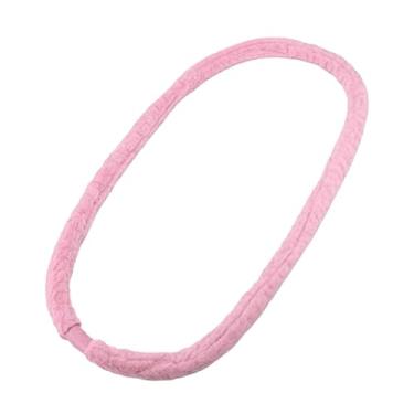 Imagem de KiBcsLic Aro de Exercícios com Peso, Mola Macia, 4,4kg, Aparelho de Treino Portátil e Aconchegante para Uso Interno e Externo em Academias, para Mulheres, Rosa