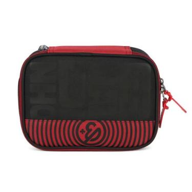 Imagem de Estojo Escolar Juvenil Youtuber Enaldinho - Luxcel, Preto