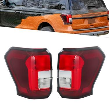 Imagem de Silscvtt Substituição da luz traseira esquerda e direita para Expedition Timberline 2022-2024 Lâmpada de freio lado do motorista e do passageiro NL1Z13405D NL1Z13404D