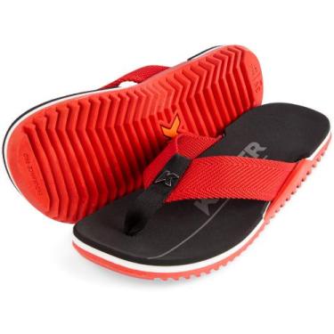 Imagem de Sandália Chinelo Kenner Nk6 Pro Lançamento Original, Vermelho, 38