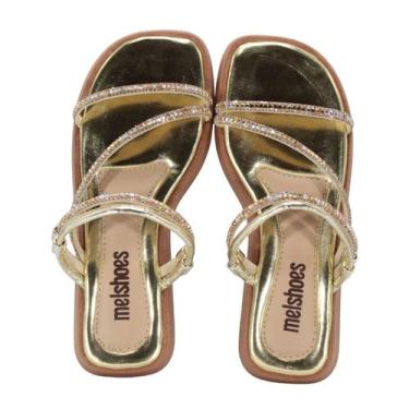 Imagem de Tamanco Melshoes 10320 Ouro, Ou, Ouro, 35