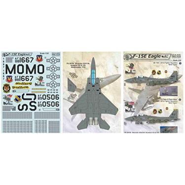 Imagem de Decalque para Mcdonnell Douglas F-15 Eagle Aircraft 1/32 ESCALA DE IMPRESSÃO 32-021