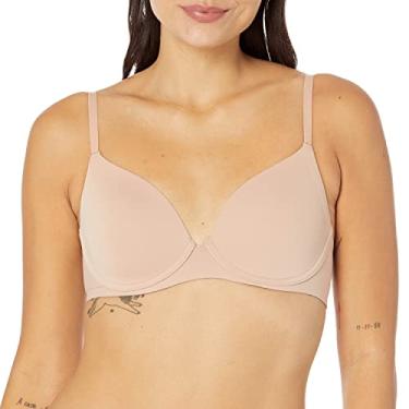 Imagem de Natori Arame feminino ecológico com contorno, Café, 36DD