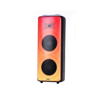 Imagem de Caixa de Som Amplificada Amvox Party Vox Prime Bivolt com Bluetooth, Alça, 2 woofers de 10", 1 tweeter de 3" e Display de LED 2000W - Preta