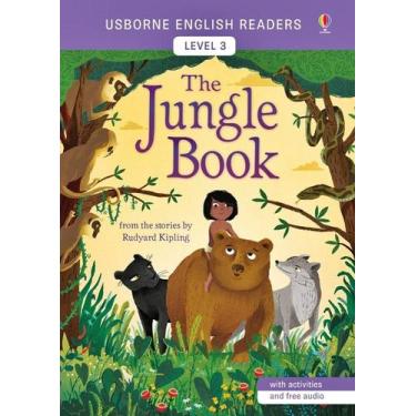 Imagem de The Jungle Book - Usborne English Readers - Level 3 - Book With Activi