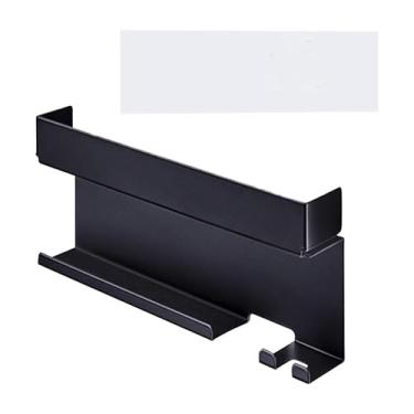 Imagem de harayaa Hair Secer Helder Tool Organizador de parede Montou o espaço multifuncional de economia de suporte Stand Rack para Curling Home Curling ferro