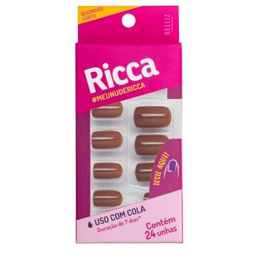 Imagem de Unhas Ricca Nude Capuccino, Ricca