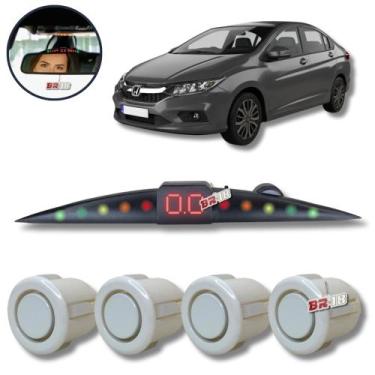 Imagem de Sensor De Estacionamento Ré Visor Slim Honda City - Todos - Tech One, 