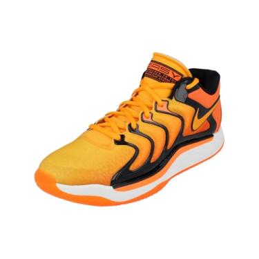 Imagem de Nike Tênis de basquete masculino KD 17, Laranja de segurança/laranja total/preto/relógio de sol, 40