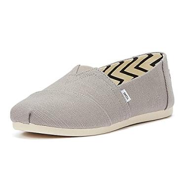 Imagem de TOMS Tênis feminino Alpargata Slip-On, Morning Dove, 34