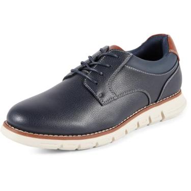 Imagem de Nautica Tênis social Oxford masculino de tricô: respirável, elegante, leve e confortável - ideal para negócios ou caminhadas, Azul-marinho-eliam, 45
