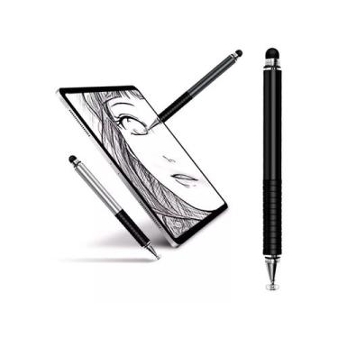 Imagem de Caneta Stylus Touch de ponta dupla para iPad e tablet metálica - Light