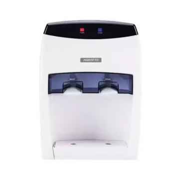 Imagem de Bebedouro Resfriamento Eletrônico 2 Torneiras Água Natural Gelada Bivolt Galões 10/20 Litros Agratto