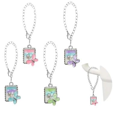 Imagem de DLDXGXNR Berloques para acessórios Stanley Cup com alça de copo com glitter para garrafa de água, Mini, Liga de aço, Sem Pedra Preciosa