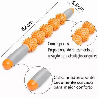 Imagem de Bastão Gold Sports De Massagem e Liberação Miofascial II-Unissex