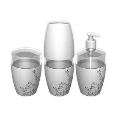 Imagem de Kit Acessórios Para Banheiro Essence Decorado Durin